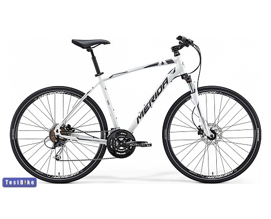 Merida Crossway 100 2014 trekking, metálfehér-antacit-ezüst