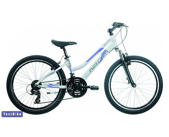 Neuzer Mistral 24 2014 gyerek kerékpár, Fehér-lila 