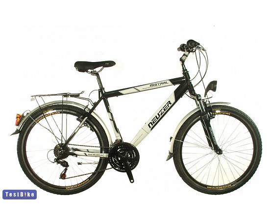 Neuzer Mistral City 2012 városi/cruiser/fitnesz, Fekete - fefér (Férfi)