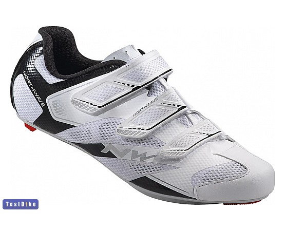 Northwave Sonic 2 Carbon 2016 kerékpáros cipő, fehér fekete
