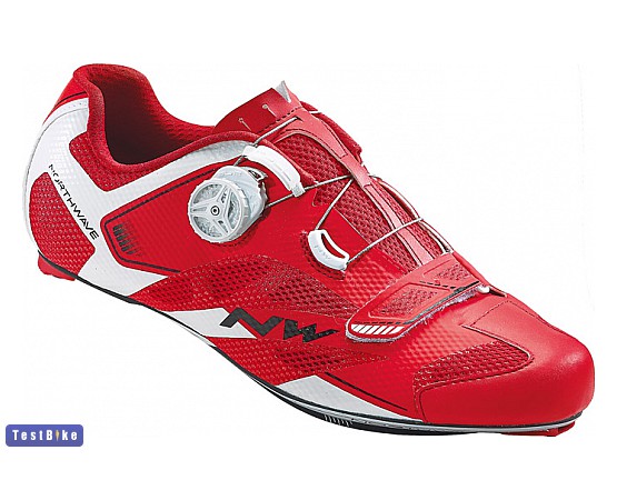Northwave Sonic 2 Carbon 2016 kerékpáros cipő, piros kerékpáros cipő