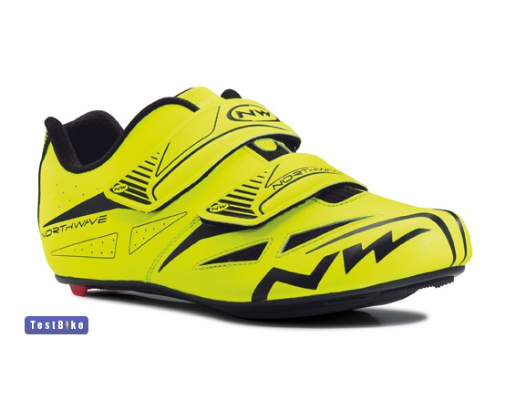 Northwave Spike Evo 2015 kerékpáros cipő, Fluo sárga kerékpáros cipő