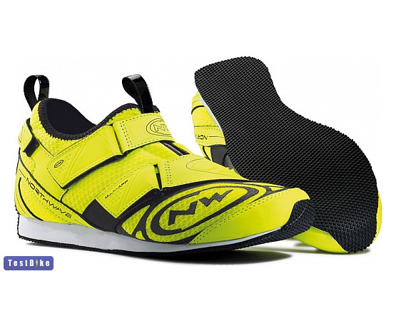 Northwave Trend 2015 kerékpáros cipő, Fluo sárga