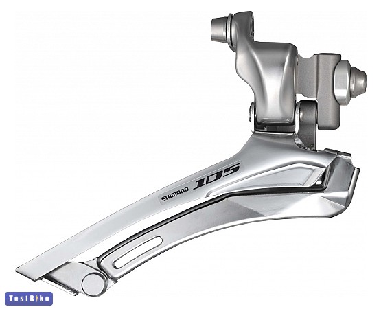 Shimano 105 2014 első váltó, ezüst