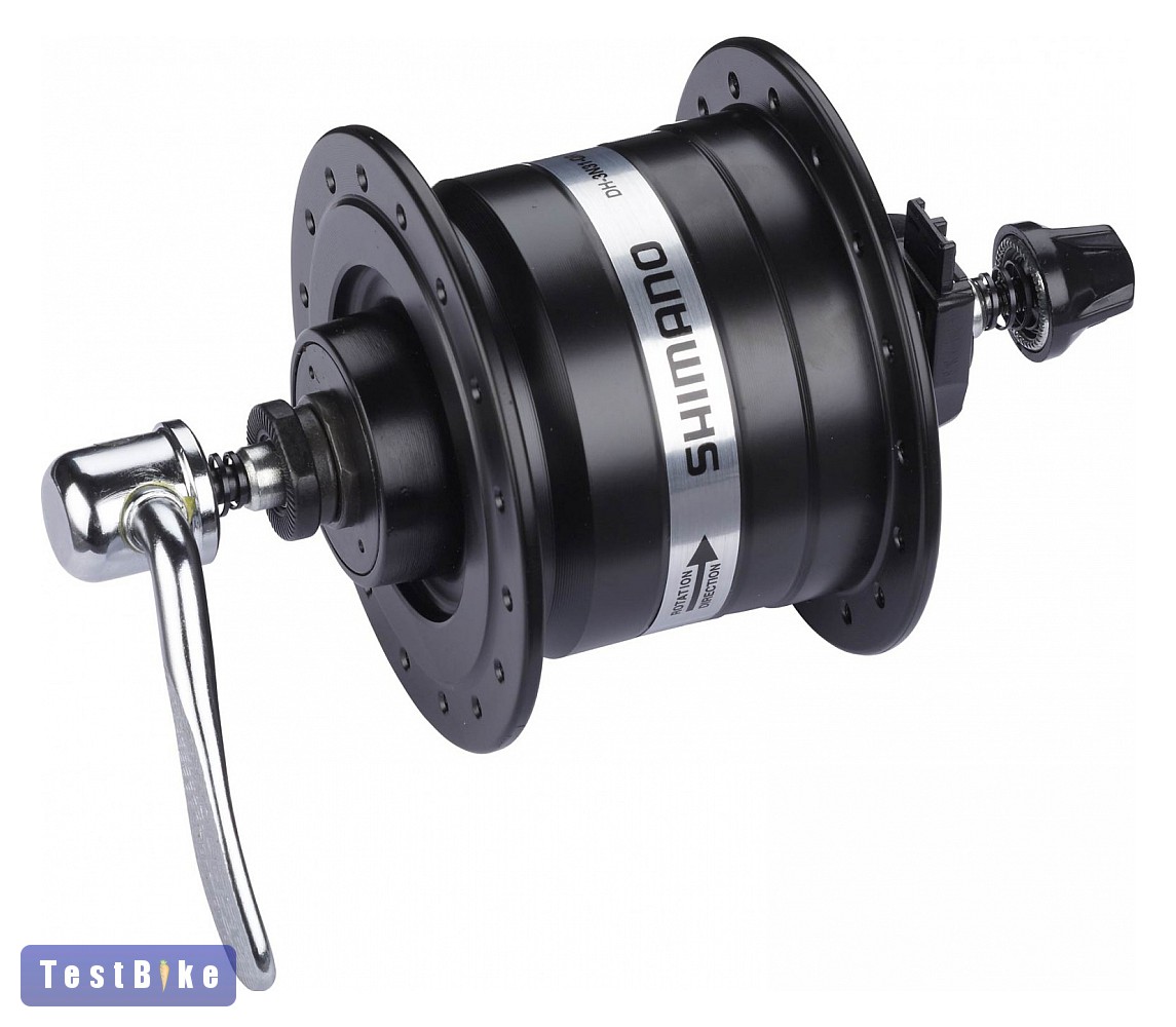 Moyeux Dynamo Shimano DH-3N31-NT - 36 Trous 100 Mm - 6V 3W - Pour VTT Et Vélo Pliant