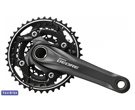 Shimano Deore 2015 hajtókar, FC-M612 fekete