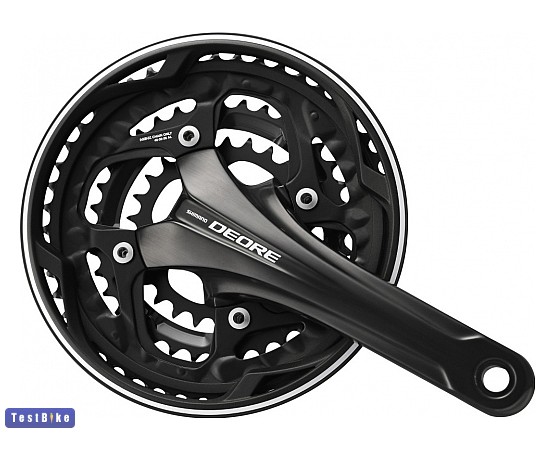 Shimano Deore 2015 hajtókar, FC-T611 fekete