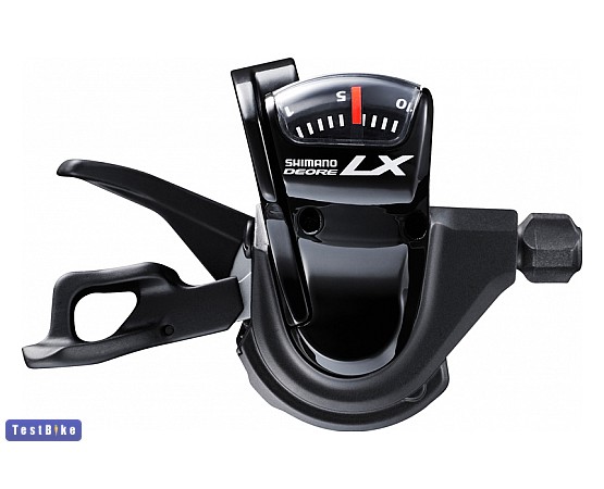 Shimano Deore LX 2014 váltókar, SL-T670 fekete