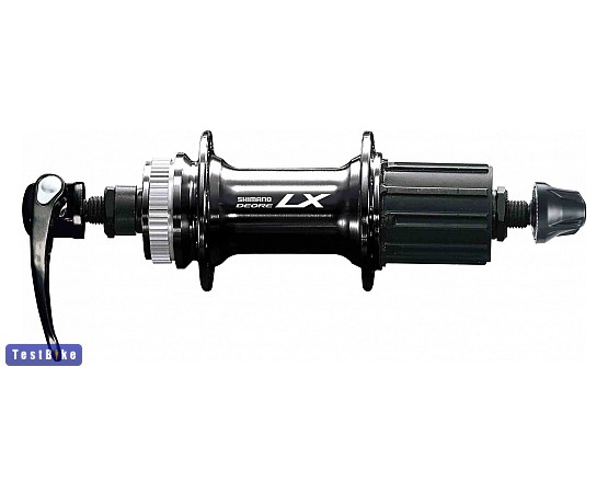 Shimano Deore LX hátsó 2014 kerékagy, FH-T675 fekete kerékagy