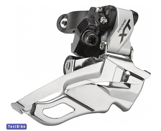 Shimano Deore XT 2015 első váltó, FD-M781-A-B ezüst