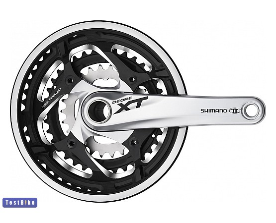Shimano Deore XT trekking 2012 hajtókar, Ezüst hajtókar