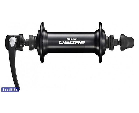 Shimano Deore első 2015 kerékagy, HB-T610 fekete kerékagy