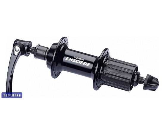 Shimano Deore hátsó 2014 kerékagy, FH-T610 fekete kerékagy