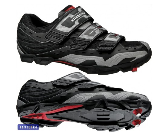 Shimano SH-M123 2011 kerékpáros cipő, Fekete