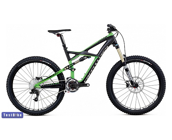 Specialized Enduro Expert Carbon 2013 mtb, zöld-fekete