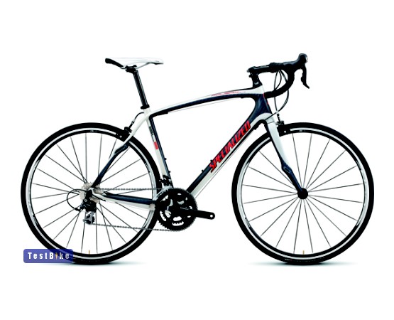 Specialized Roubaix Elite Compact 105 2011 országúti, Karbon-Fehér-Piros országúti