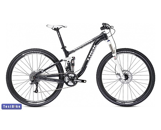 Trek Fuel EX 5 2014 mtb, Black Titanite-Trek White mtb
