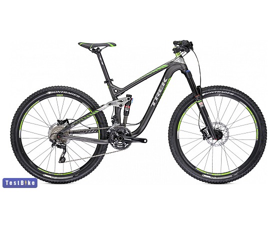 Trek Remedy 7 2014 mtb, Matt fekete-zöld mtb