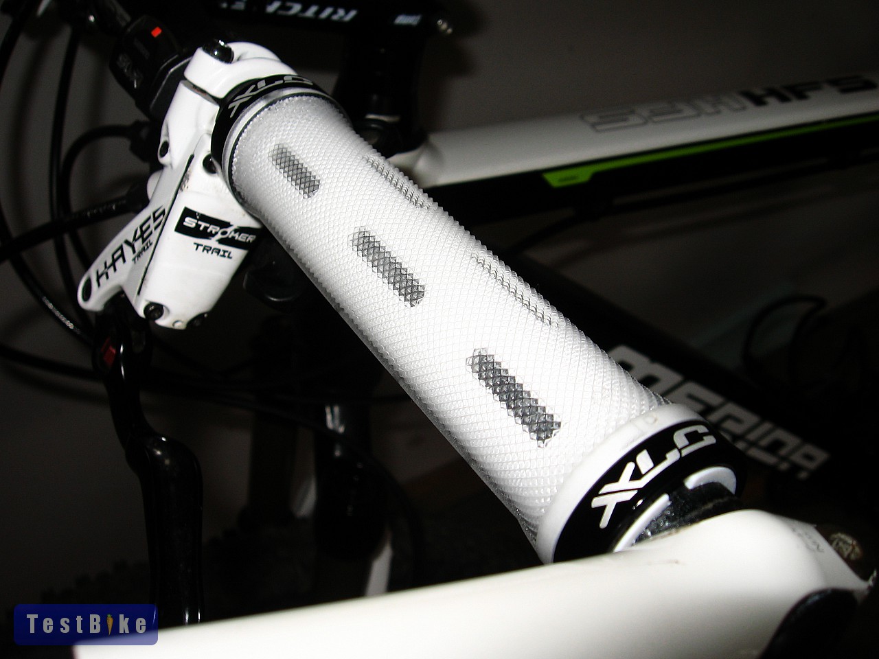 Manopole Bici XLC Griffe Durchblick GR-S06: Impugnature In Gel Con Superficie Trasparente